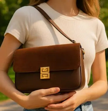 Structured Crossbody Handbag - 07BM