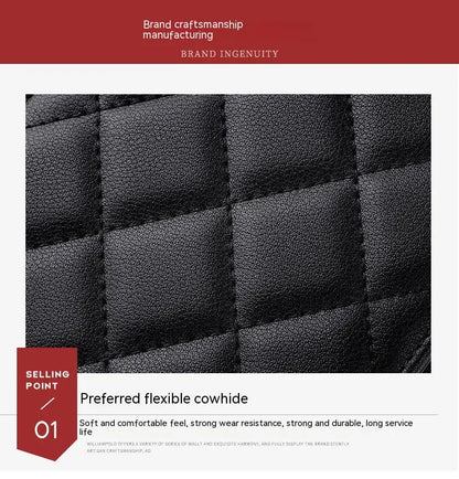 Women's Leather Mini Crossbody Bag (Original) - 07BM