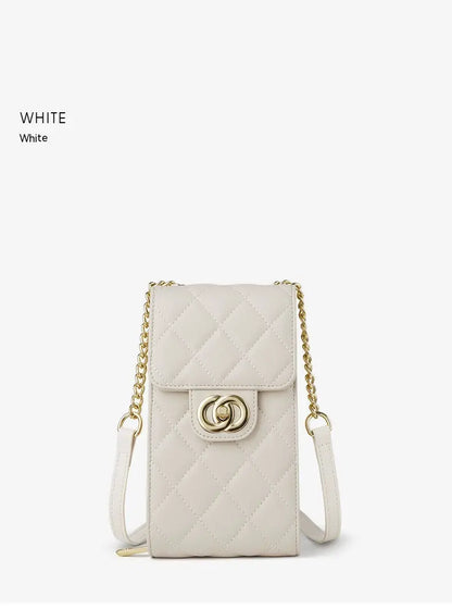 Women's Leather Mini Crossbody Bag (Original) - 07BM