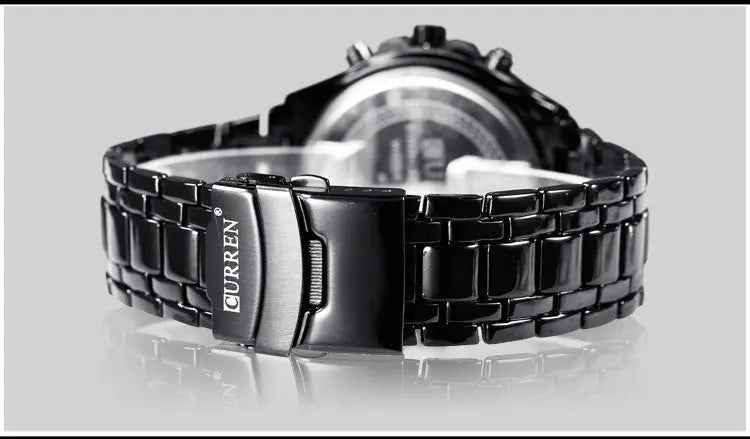 Men's Watch Business, Steel Belt Quartz Watch Best Product All Style - 07BM