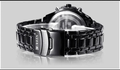 Men's Watch Business, Steel Belt Quartz Watch Best Product All Style - 07BM