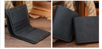 Business Fashion Men Retro Short Wallet - 07BM