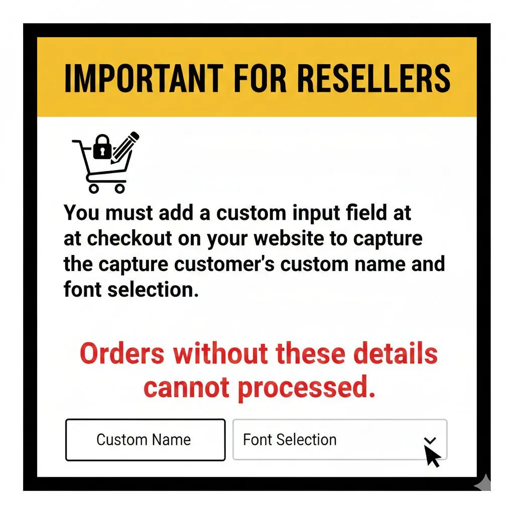 Necklace English Name Custom on Demand - 07BM