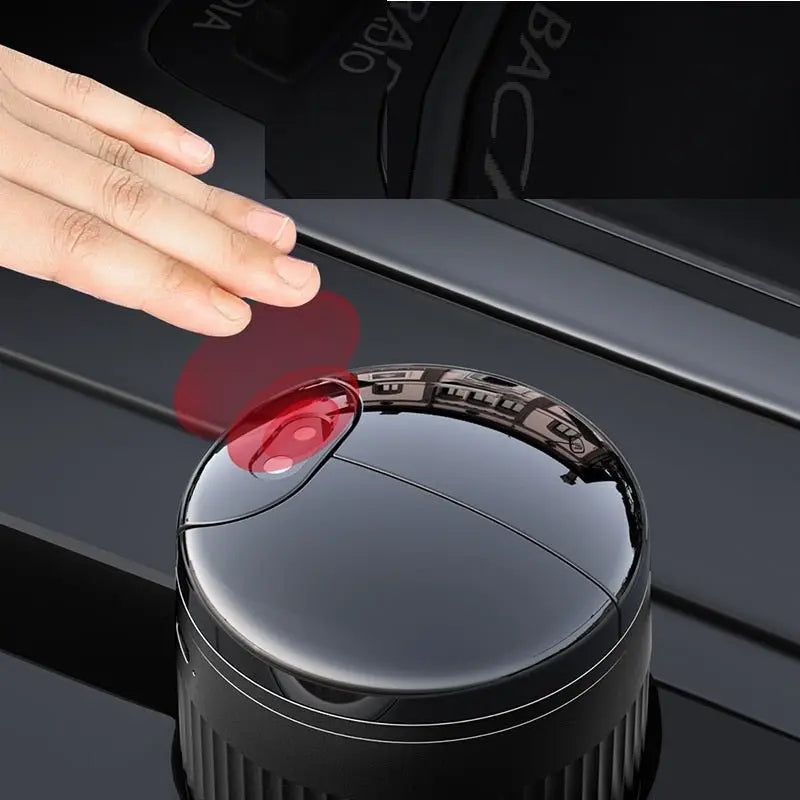 Multi-functional Creative Smart Car Ashtray With Lid - 07BM