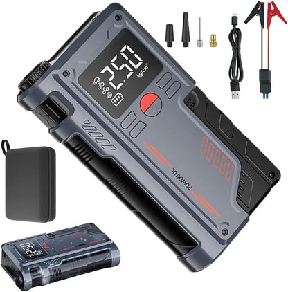 Portable Car Jump Starter with Digital Display - 07BM