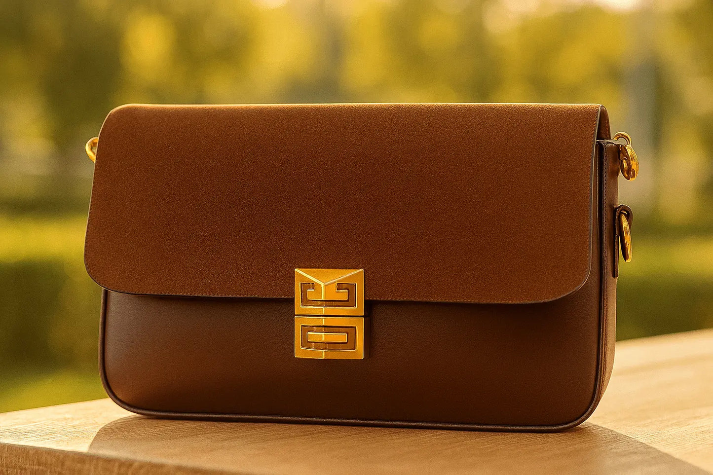 Structured Crossbody Handbag - 07BM