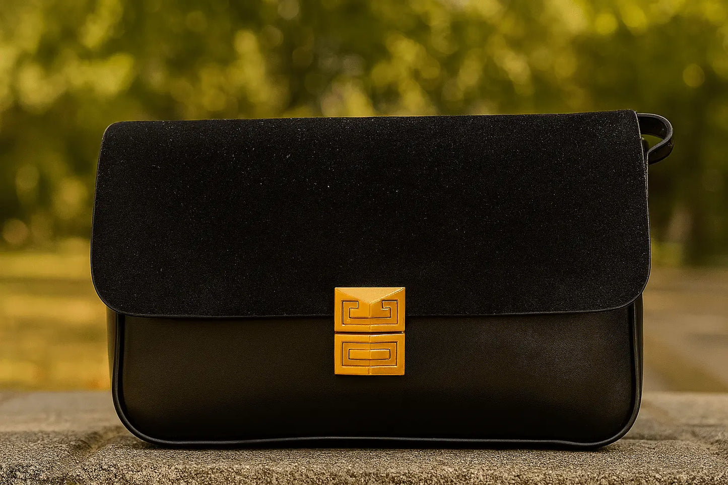 Structured Crossbody Handbag - 07BM