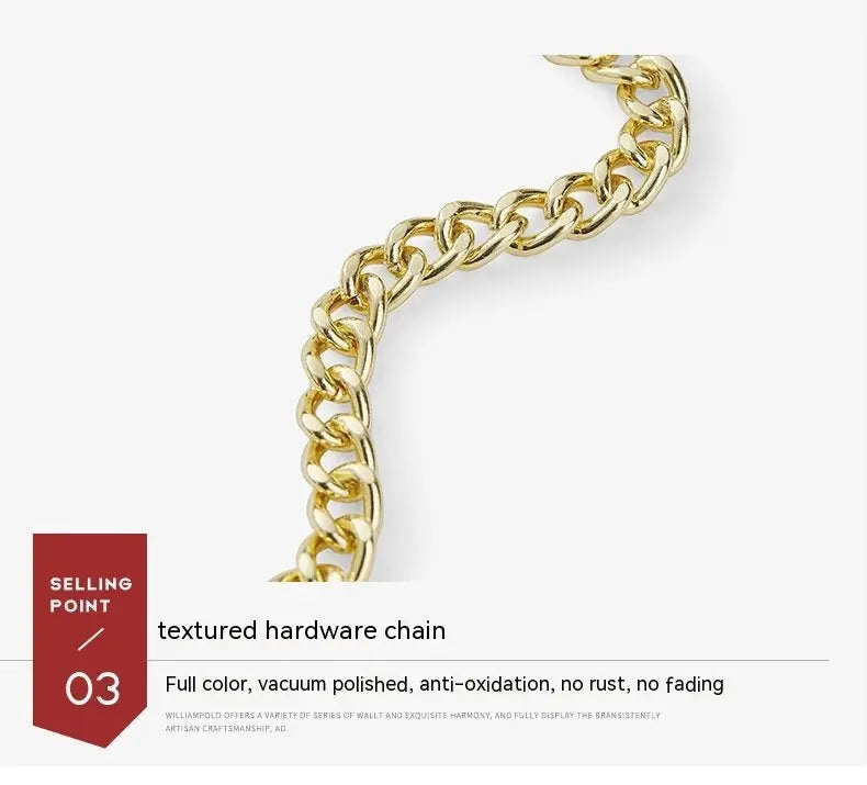 Women's Leather Mini Crossbody Bag (Original) - 07BM